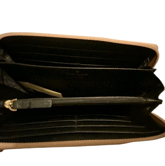 Kate Spade Wallet Gold Glitter Women's Clutch - Picture 4 of 16